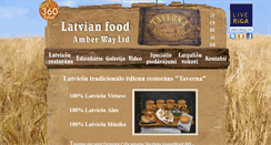 Desktop Screenshot of latvianfood.lv