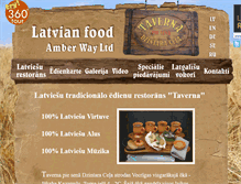 Tablet Screenshot of latvianfood.lv